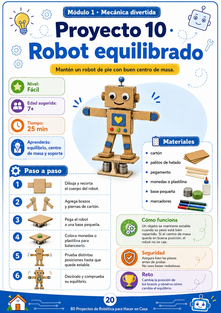 Proyecto 10: Robot equilibrado