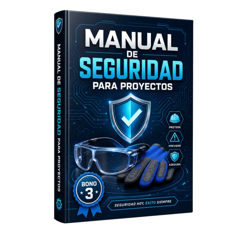 Portada del bono Manual de Seguridad para Proyectos
